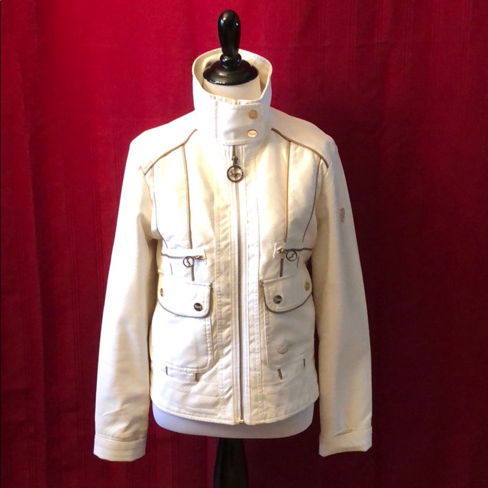 Spring Faux Leather Moto Jacket.